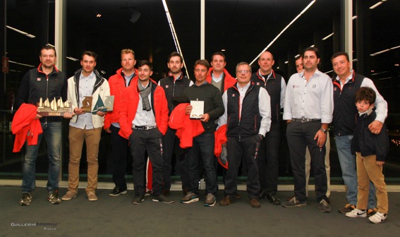 El equipo de Vela Fyord premiado en la Fiesta de la Vela de la Comunidad Valenciana
